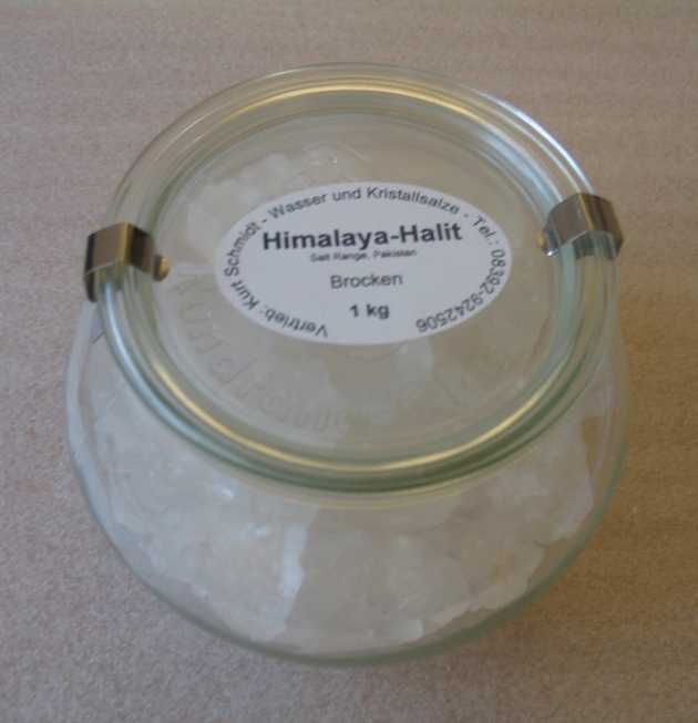 Bild von HALIT Kristallsalz Brocken 1 kg