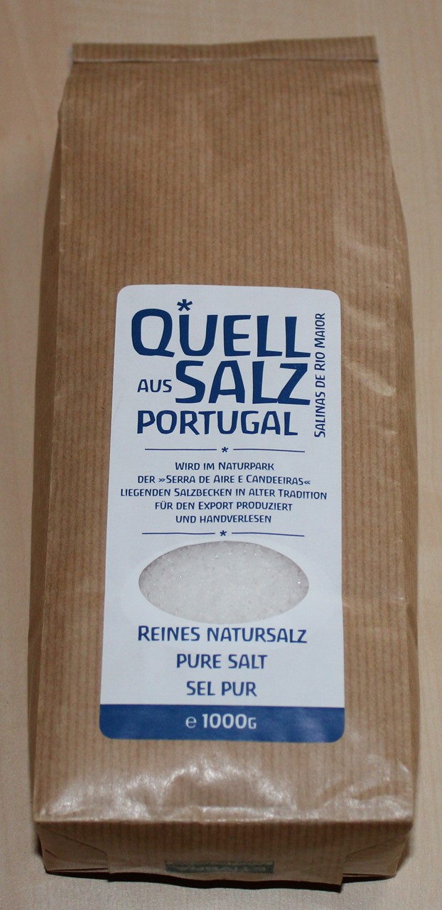 Bild von Quell-Salz fein  1 kg im Nachfüllbeutel